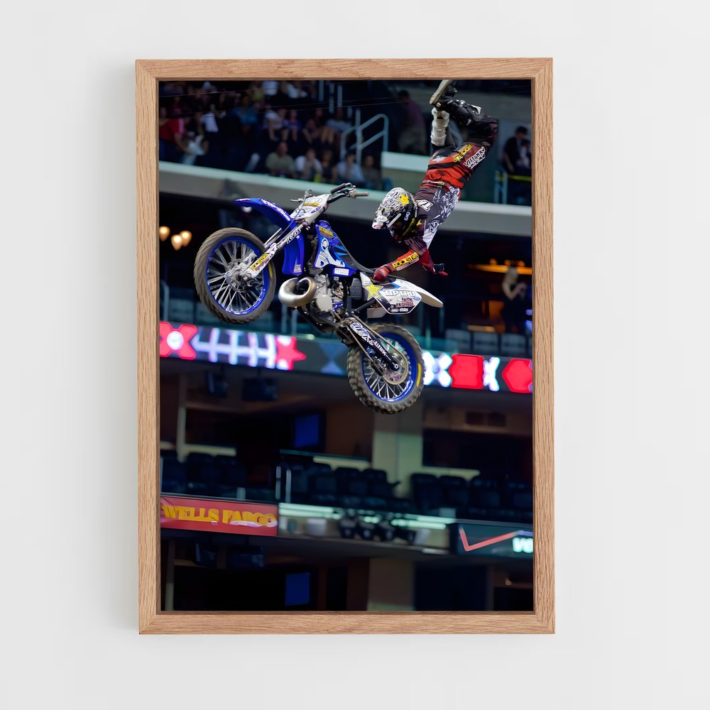 Poster games motocross – affiche Motocross freestyle (vue 4)